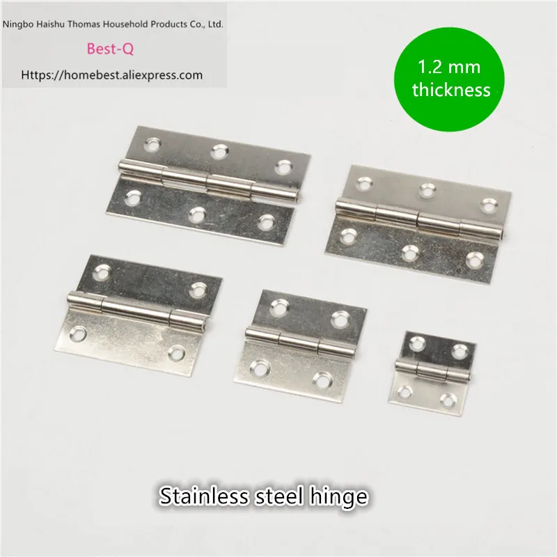 Envío gratuito pequeño de acero inoxidable bisagra 1/1 5/2/2,5/3