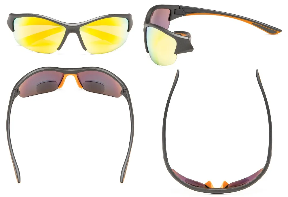 SGS041 очки полуоправы спортивные бифокальные Солнцезащитные очки для чтения