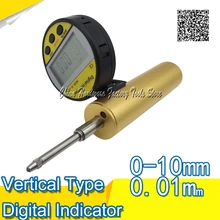shahe тип вертикальный тип цифровой индикатор 0-10 мм 0,01 мм Индикатор цифрового набора