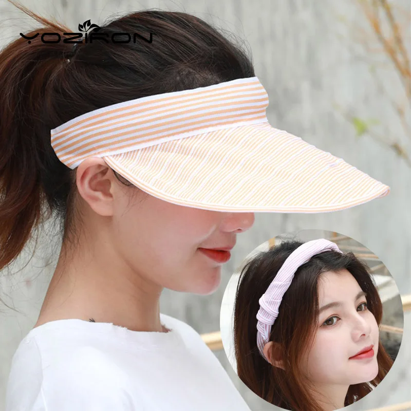 ladies sun visor hats