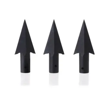 

3pcs Hunting Broadhead Archery Shooting Arrows 225 Grains 2 Sharp Blades Arrow Head Crossbow Carbon Steel