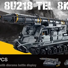Современный военный 8U218 тел 8K11 танк с ракетами, батикс minifigs moc, строительный блок, модель кирпича ww2, армейская фигурка, коллекция игрушек