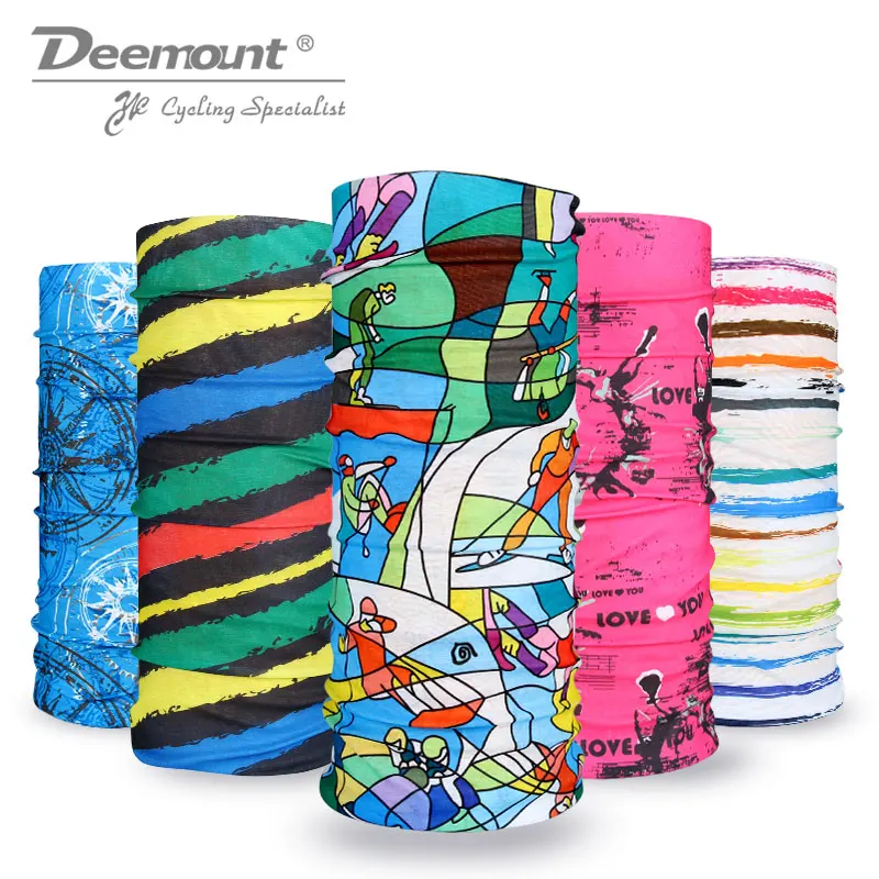 cheap Multi Function Bicycle Bike Cycling Bandana Summer Seamless Men Cycling Cap Hat Headband Headwear Sweat Riding Pirate Head Scarf
