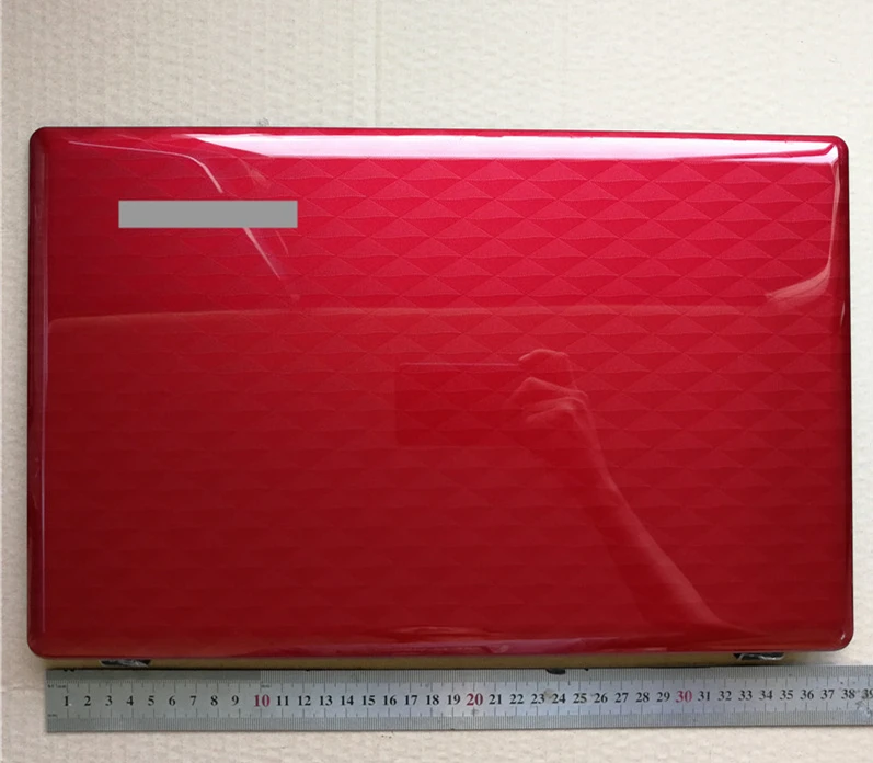 Чехол для ноутбука с ЖК-дисплеем для lenovo ideapad Z580 Z585 серый/красный