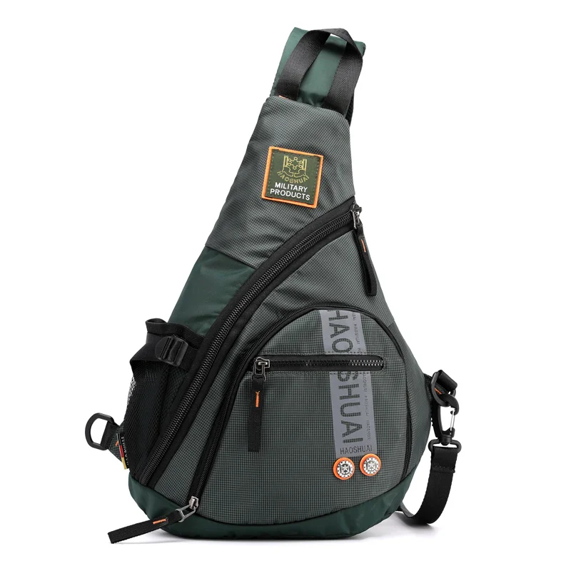 Водонепроницаемая нейлоновая мужская сумка через плечо, военная Дорожная сумка-слинг-рюкзак, нагрудная сумка-мессенджер, высокое качество