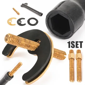 

Tap Faucet Fixing Fitting Kit M8 Bolt Washer Wrench Plate Set Kitchen Basin Tool Bathroom Faucet Accessories Mayitr