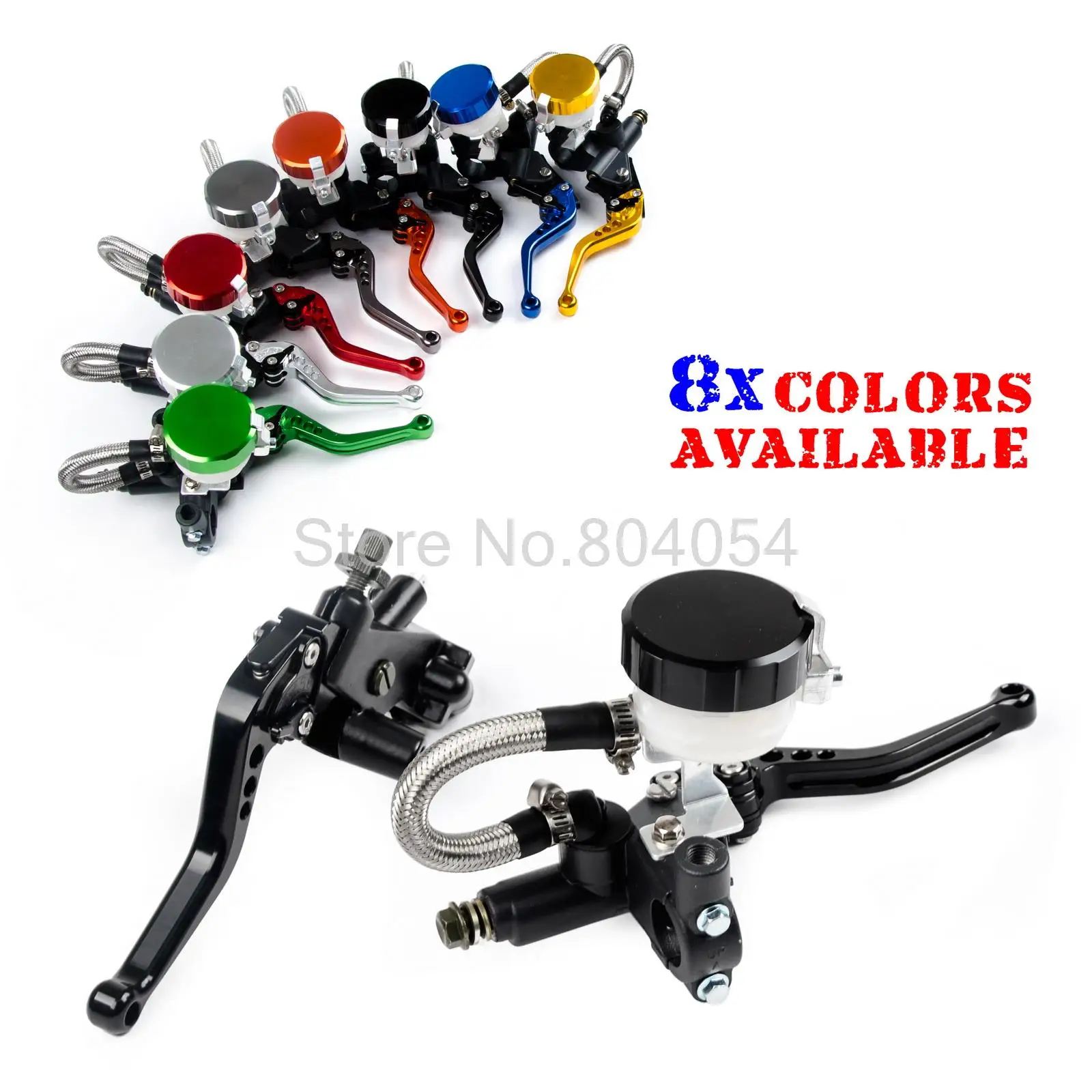 

Universal 7/8" Brake Master Cylinder Reservoir Lever For KTM 200 250 300 450 505 525 530 XC/EXC/XC-W