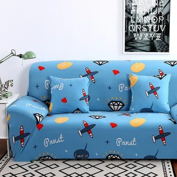 

L Shaped Sofa Seat Loveseat Cover High Elastic Tight Wrap All-inclusive Anti-slip Slipcover Furniture Protector 1/2/3/4 Seater