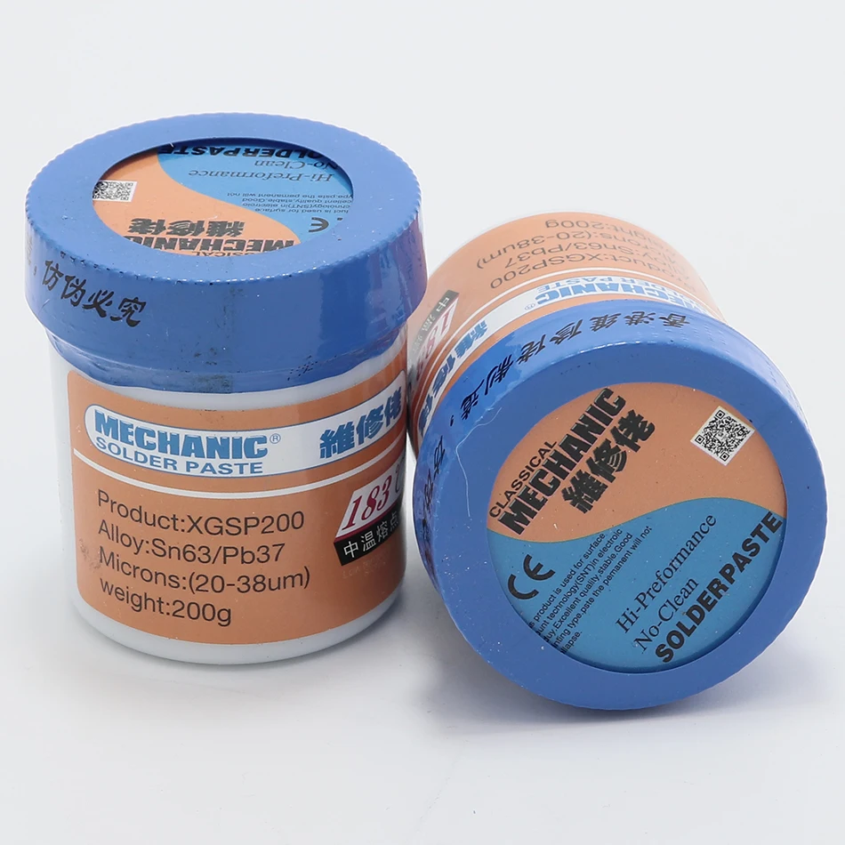 

Solder Paste XG-250 SMD SMT for 936 852D ++ Soldering Iron Station Flux Sn63 / Pb67 Repair Tool