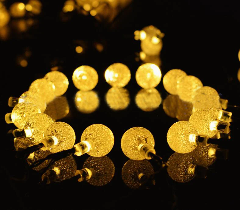Luzes da Corda do Feriado Decorações de Natal para Casa ao ar Livre do Diodo Emissor de Luz Solar do Jardim Solar Fada Luzes Atmosfera Iluminação Led 3 Cheap Fios de LED