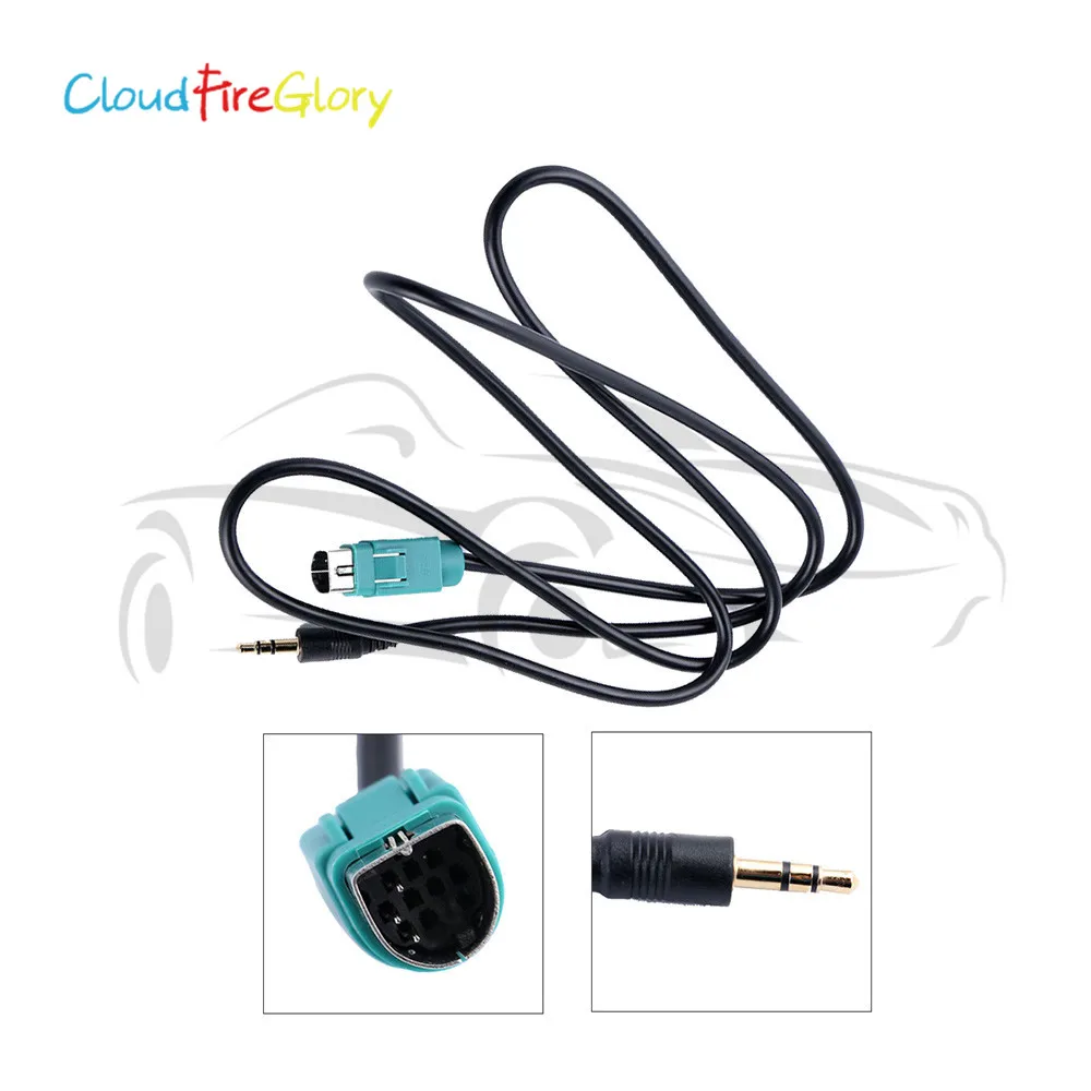 

CloudFireGlory For iPOD MP3 Alpine KCE-236B Replace KCE-433iV 3.5MM Input AUX Alpine Full Speed Cable