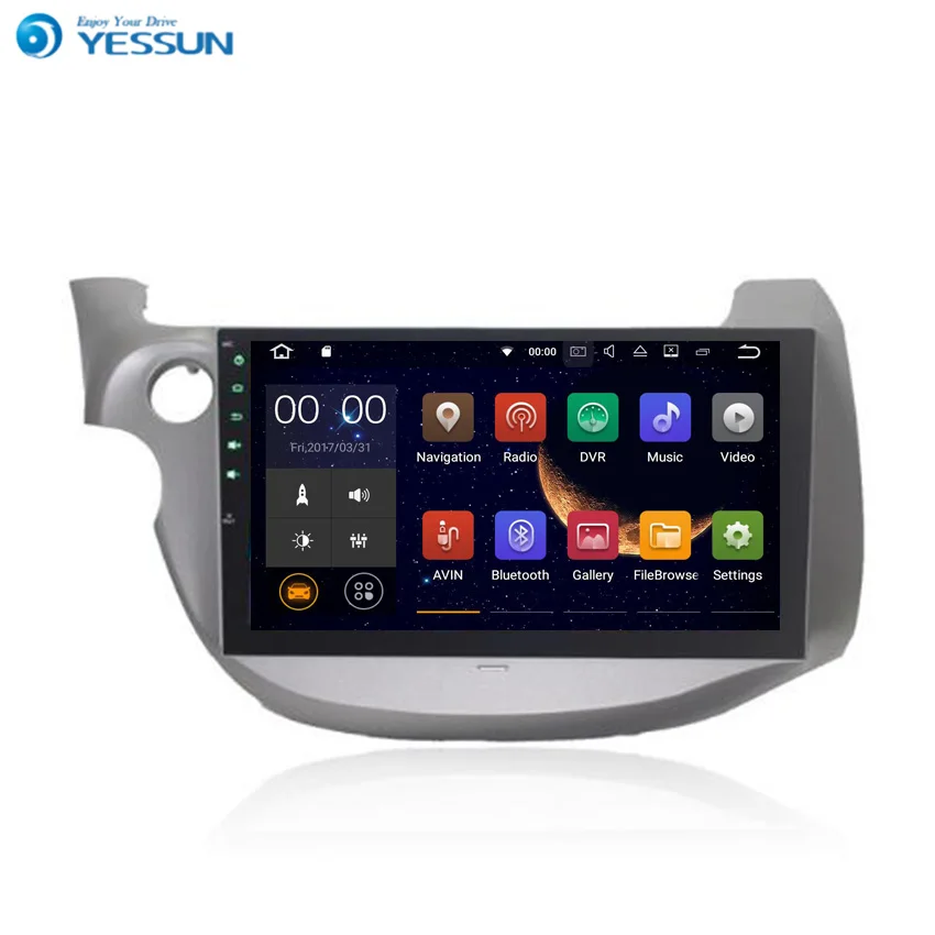 Sale Yessun For Honda Fit/Jazz 2006-2012 Android 6.0 Multimedia Player System Car Radio Stereo GPS Navigation Audio Video 0