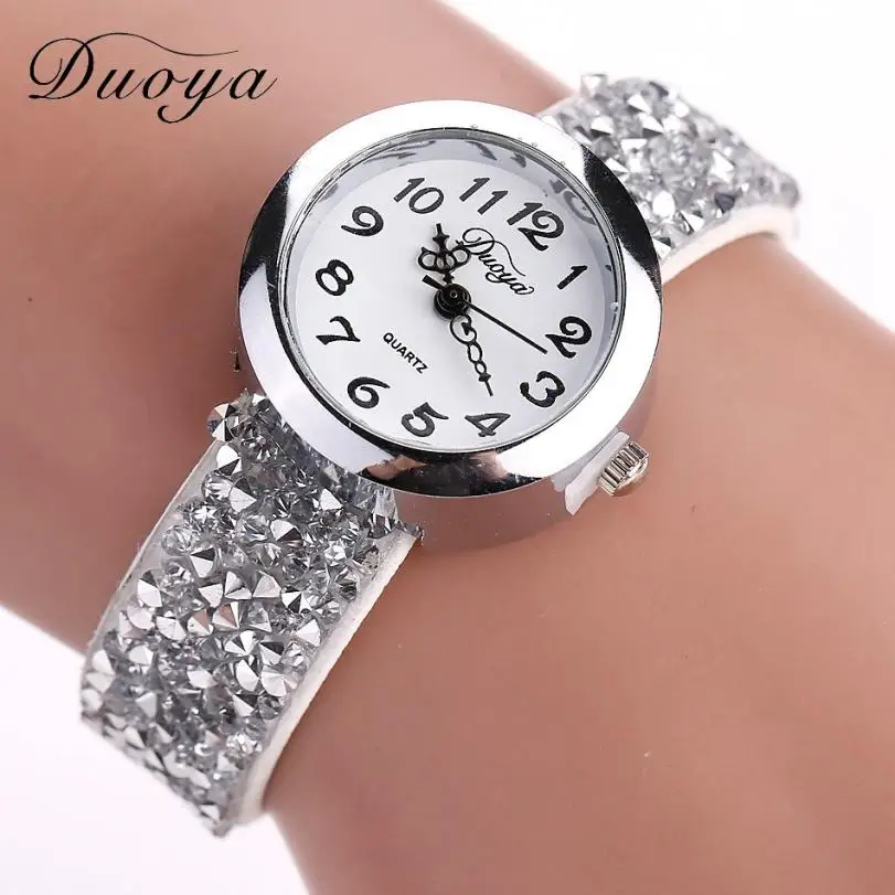Модные брендовые часы для женщин, роскошные женские часы с кристаллами, браслет, кварцевые наручные часы, стразы, часы для девушек, подарок, часы, новинка, A40
