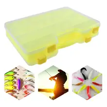 Коробка для рыболовной приманки, двухсторонняя, 44 отделения, квадратная рыболовная приманка, коробка для рыболовных крючков, ложка, крючок, приманка, снасти, коробка для хранения, чехол