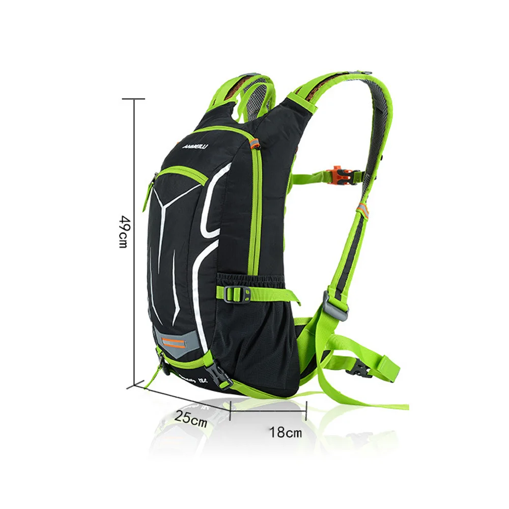ANMEILU 18L рюкзак для скалолазания, спортивная сумка для верховой езды, уличные сумки, рюкзак, гидратация воды, сумка, рюкзак+ дождевик, набор Mochila