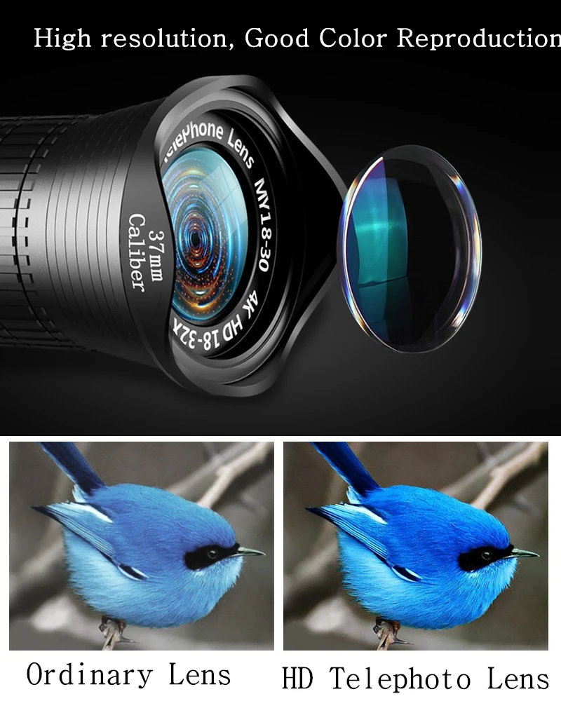 30x Zoom Telescope Phone Lens 2