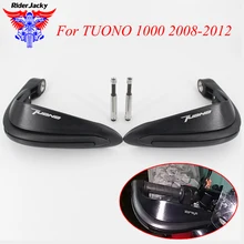 Garde-main noir pour moto, Protection pour les mains pour Aprilia TUONO, 1000, 2008, 2012, 2011, 2010, 2009