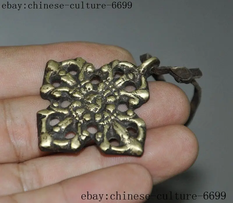 Тибетский буддизм Бронзовая Дордже Phurpa Pestle Vajra Talismans FaQi|Статуи и скульптуры| |