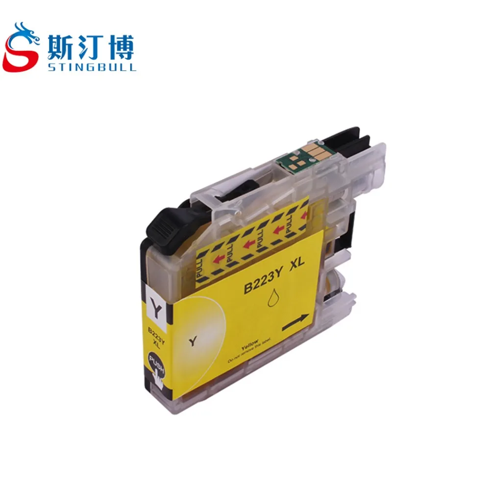 5 шт. совместимые с LC223 цветные чернильные картриджи для Brother DCP J4120DW J4620DW J4625DW J5320DW