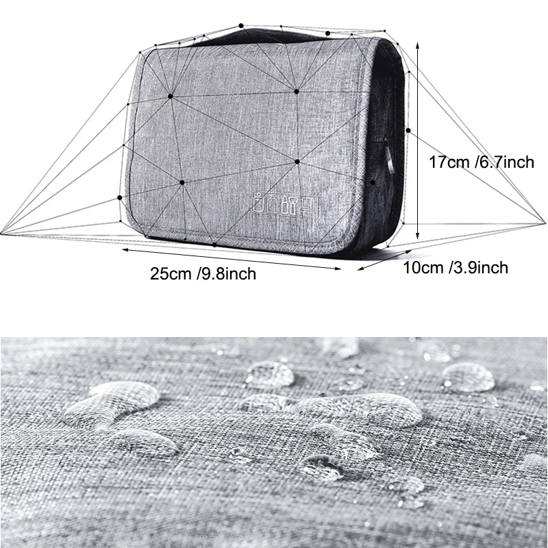 Дорожная ручная косметичка для мытья, висячий крючок, мужская и женская косметичка, органайзер, сумки для хранения туалетных принадлежностей