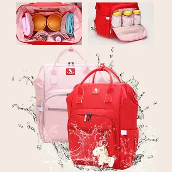 

Travel Backpack Desinger Nursing Bag for Baby Care Mom Convenient 2018 Fashion Mummy Maternity Nappy Bag Large Capacity Baby Bag