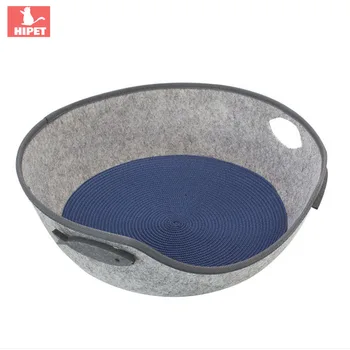 

PETKITTY portable pet house cat bed Summer Felt Cloth Hand Washable cat Sleeping Bag small dog puppy Breathable pets nest