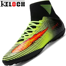 Keloch новые высокие ботильоны футбольные ботинки для бега мужские уличные футбольные бутсы Спортивная обувь Zapatillas Deportivas Hombre кроссовки мужские