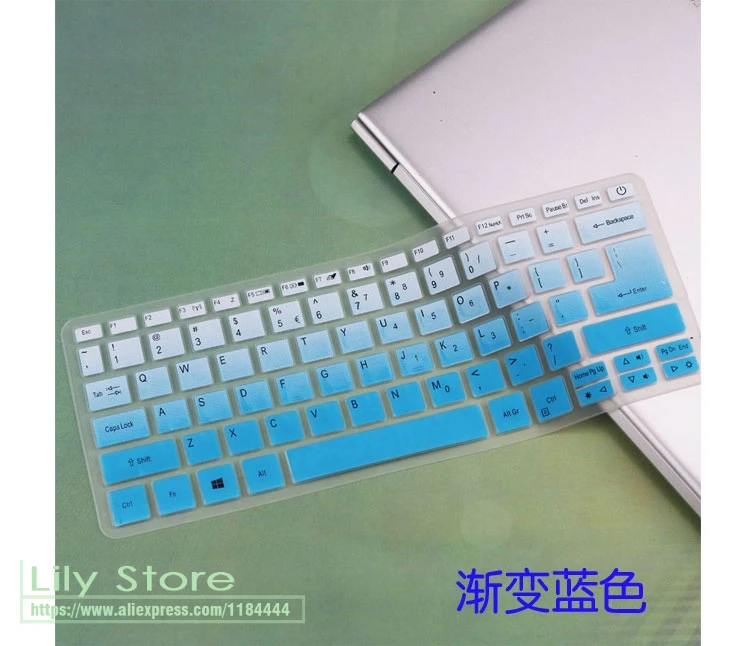 Для Acer Swift 3 Sf314 52 54/Swift 1 Sf114 32 14 дюймов силиконовый чехол для клавиатуры защита кожи