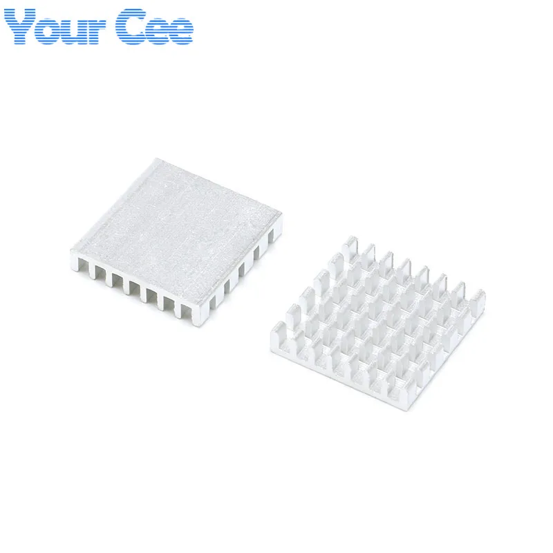 

10 pcs 25*25*5mm Heatsink Cooling Fin Radiator Aluminum Cooler Heat Sink for CPU Route 25X25X5mm