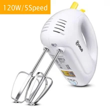 Ручной миниблендер 5 скоростей тесто ручной миксер для еды Блендер многофункциональный кухонный комбайн Электрический кухонный миксер