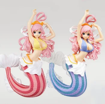 

Hot 1pcs 13CM pvc Japanese anime figure one piece Shirahoshi action figure ollectible model toys brinquedos