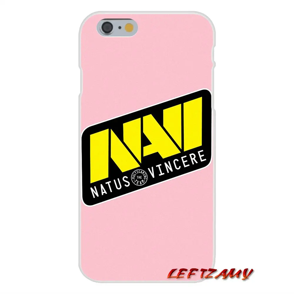 Аксессуары чехлы для телефонов Чехлы natus vincere navi Flexible iPhone X 4 4S 5 5S 5C SE 6 6S 7 8