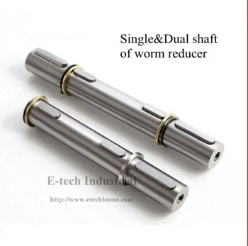 

1pcs/lot 18mm Dual Output Shaft of Worm Reducer NMRV040 Double Shaft on Both Sides