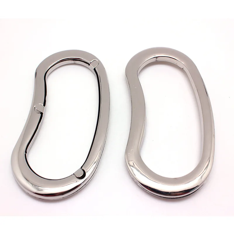 

11cm Oval metal purse handle oval cut out bag handle