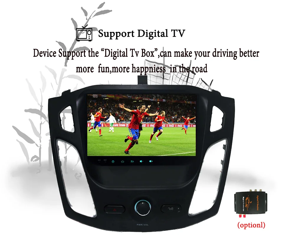 Best 2GB RAM Android 9.1 Car DVD For 2012 2013 2014 Focus Auto Audio Video Radio Stereo WiFi GPS Navigation Backup Cam Tape Recorder 4