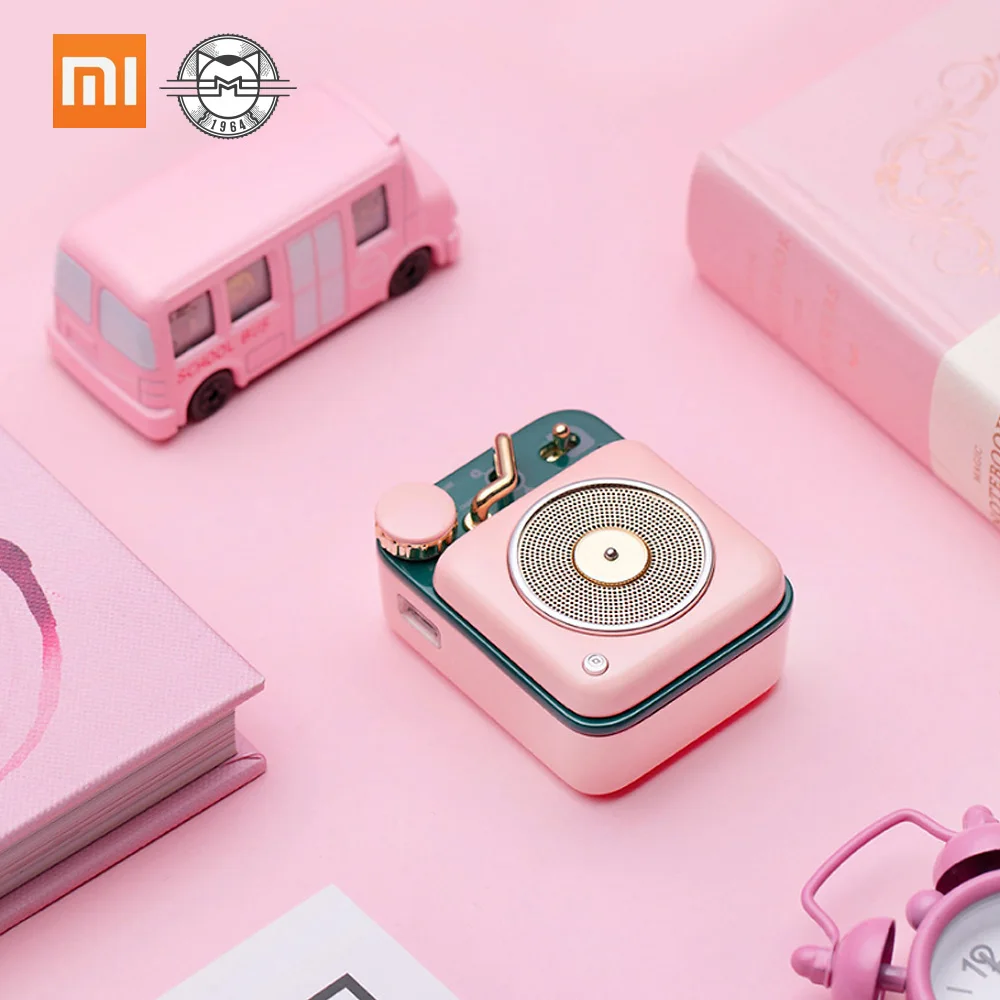 Xiaomi Mijia Cat King атомный проигрыватель B612 Bluetooth динамик интеллектуальное аудио портативный цинковый алюминиевый корпус динамик музыка