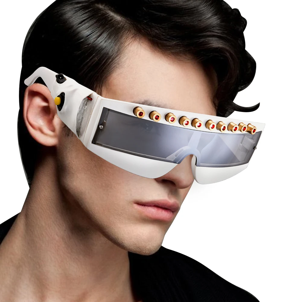 1 шт. сценические лазерные очки 10 мВт 635нм красные очки для защиты от лазерного излучения сценические DJ KTV очки для вечеринки на Рождество для мероприятий и вечеринок