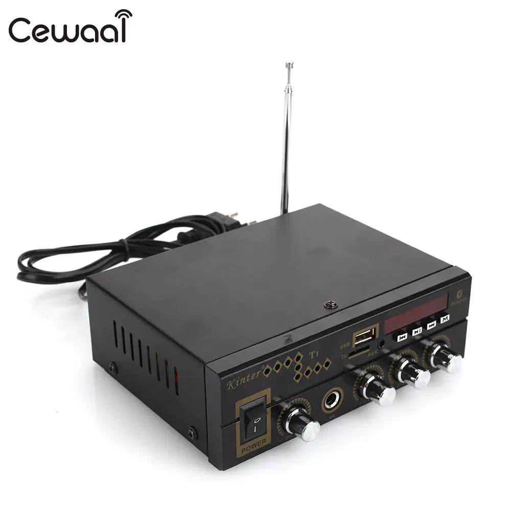 

Remote Control Audio Power Amplifier Headset Bluetooth MP3 Audio Preamps Stereo Amplifier Home HIFI Audio Amplifier