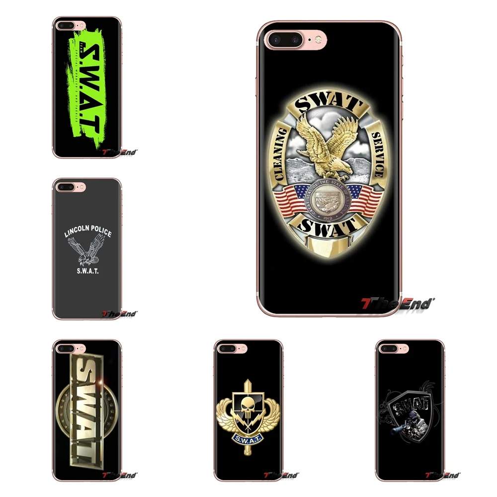 For Oneplus 3T 5T 6T Nokia 2 3 5 6 8 9 230 3310 2.1 3.1 5.1 7 Plus 2017 2018 Swat Team Member Logo Point Police TPU Cases Covers |