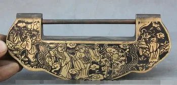 

YM 308 Old Chinese Dynasty iron Longevity God Cabinet Cupboard Door Lock Key