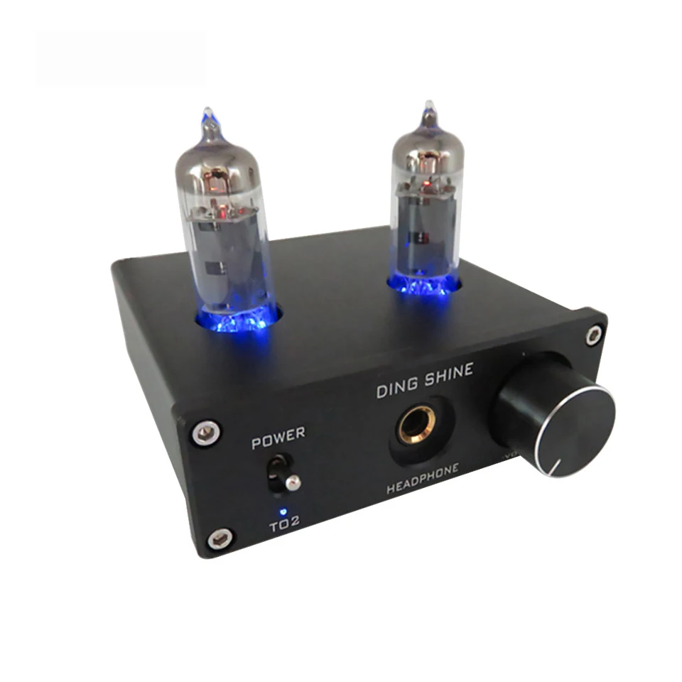 

DC 12V bile preamp tube amplifier Headphone amp preamp bile buffer 6J1 6K4 MINI HIFI preamplifier