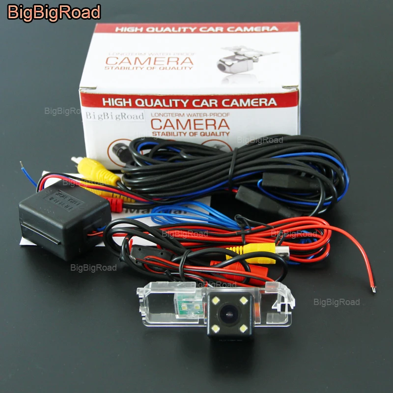 

BigBigRoad Car Rear View Reverse Camera with Filter For Volkswagen CC / Golf 4 5 7 / lamando / BORA / Amarok / Robust 2010-2014