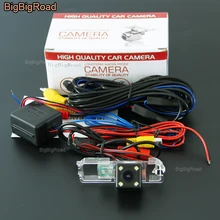 BigBigRoad Car Rear View Camera Inverso con Filtro Per Volkswagen CC/Golf 4 5 7/lamando/BORA/Amarok/Robusto 2010-2014