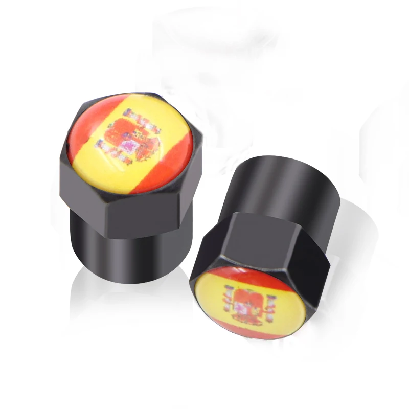 4pcs-lot-Car-Style-Spain-Flag-Car-Wheel-Tyre-Tire-Stem-Air-Valve-Cap-Airtight-Cover (2)