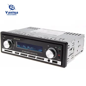 

12V Car Stereo FM Radio MP3 Audio Player Support Bluetooth Phone with USB/SD MMC Port big amplifier Car Electronics In-Dash 1DI