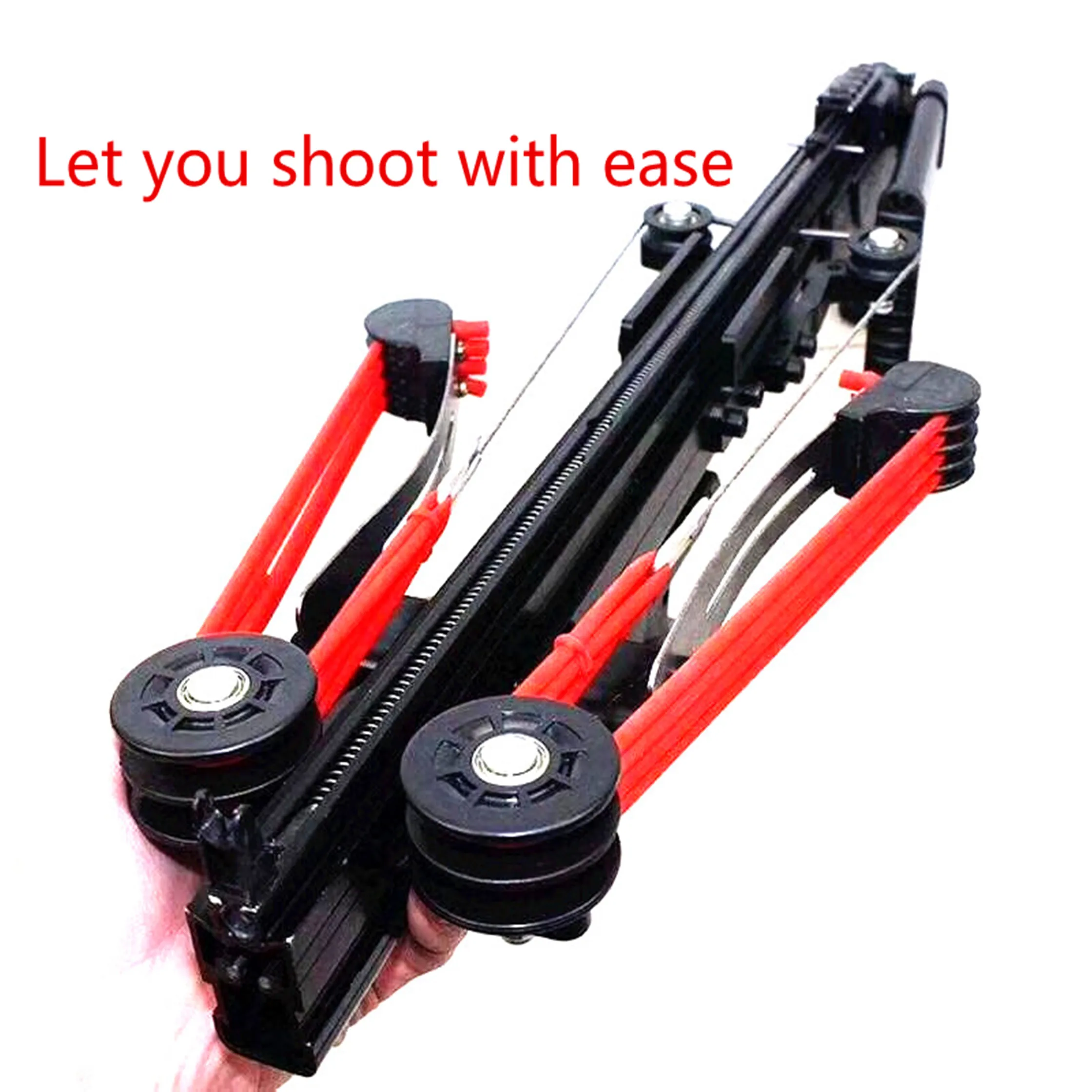 Neptune 11 Slingshot 40BB Shooting Tension Rubber Band Bullets Hunting Slingshot Semi automatic