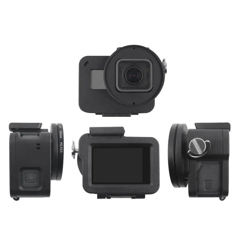Алюминиевый Чехол Hero 5 6 7 корпус из сплава защитный чехол металлическая рамка УФ
