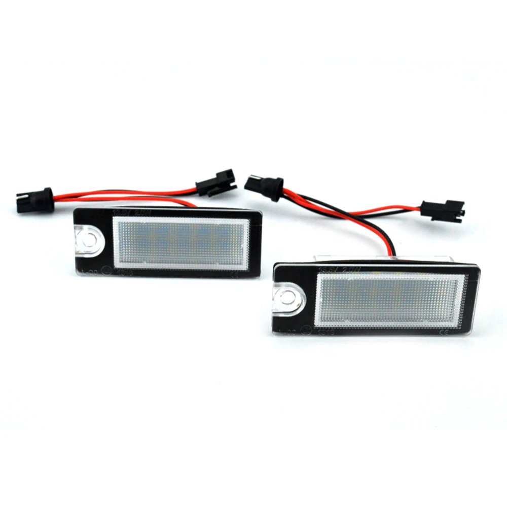 

2 pcs 24 SMD car led license plate light lamp For Volvo V70 CX70 S60 S80 XC90