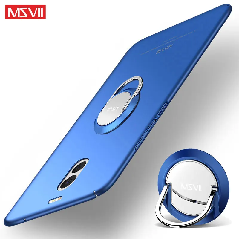 

Meizu M6 M5 M3 Note Case Cover MSVII Finger Ring Matte Hard Cover For Meizu M5 M3s Mini Metal Holder Back Cover Meizu M6 Case