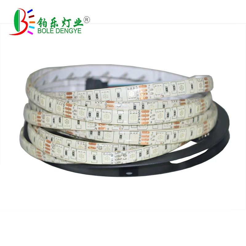 Светодиодная ленсветильник RGB, 5 м, 12 В постоянного тока, SMD 5050, 60 светодиодов светильник гибкая светодиодная лента, лента IP65 /IP20, зеленая, синяя, красная, теплая, белая